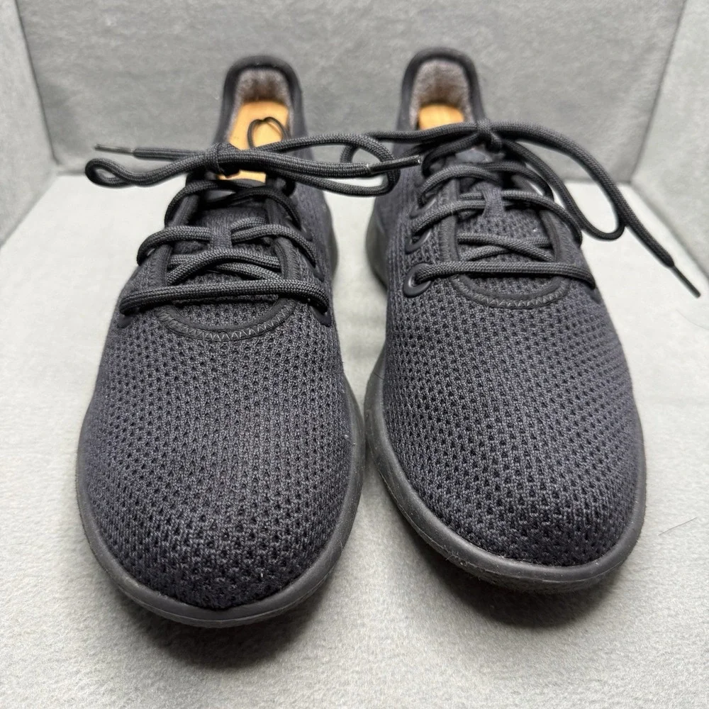 Allbirds Tree Runners Men's Size 9 Black Mesh Lightweight Sneakers Lightweight